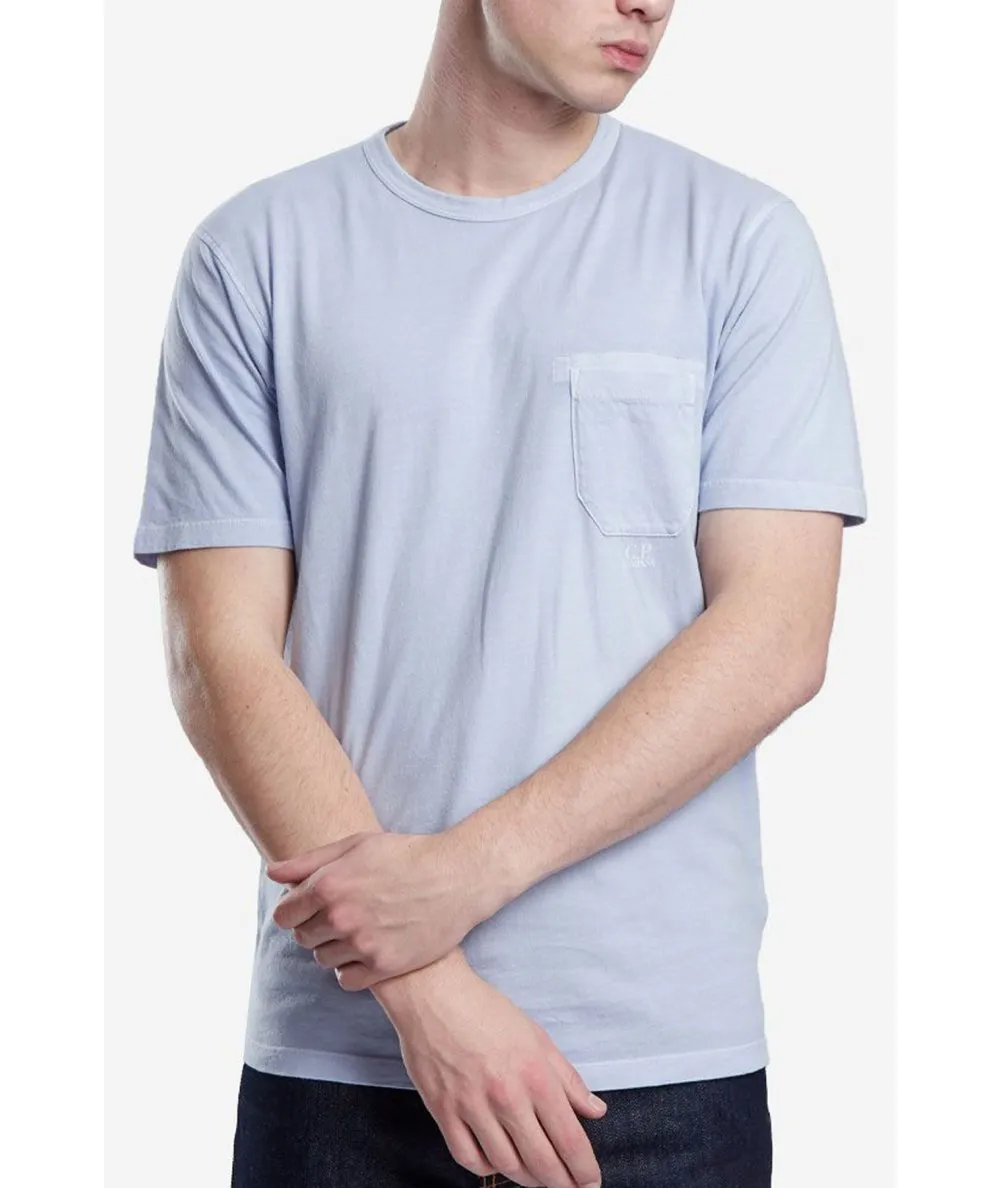 C.P. COMPANY--T-shirt con tasca in jersey 24/1