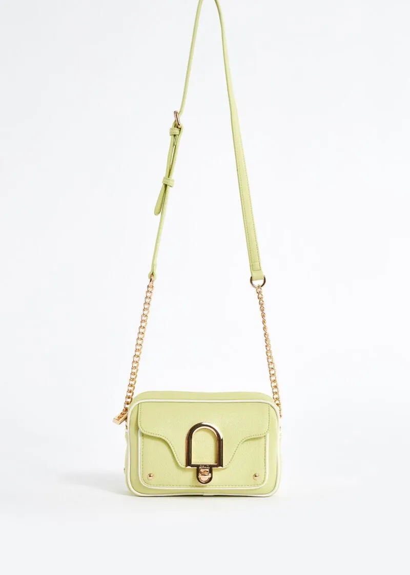 Crossbody in similpelle