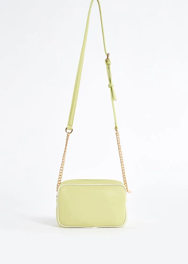 Crossbody in similpelle