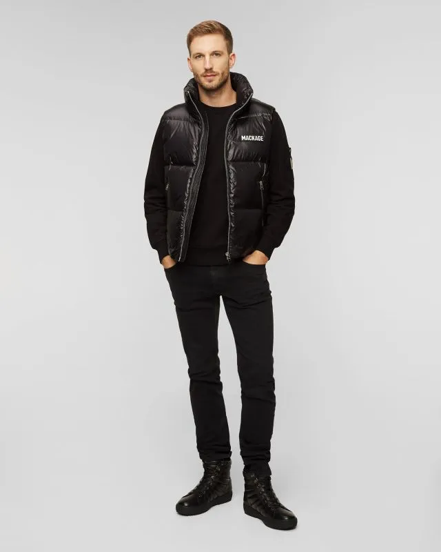 Czarna kamizelka puchowa męska Mackage Kane p001292-1
