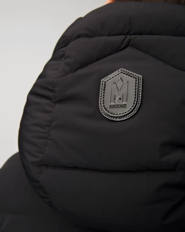 Czarna kurtka puchowa męska Mackage Jack p002075-1