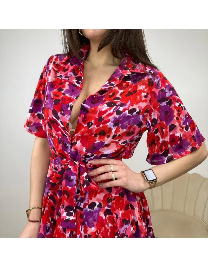 DRESS CHEMISIER FIORI