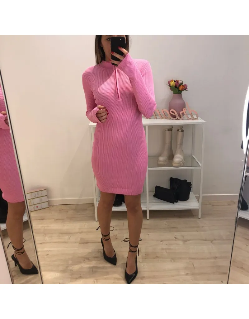 DRESS COSTINE FUCSIA