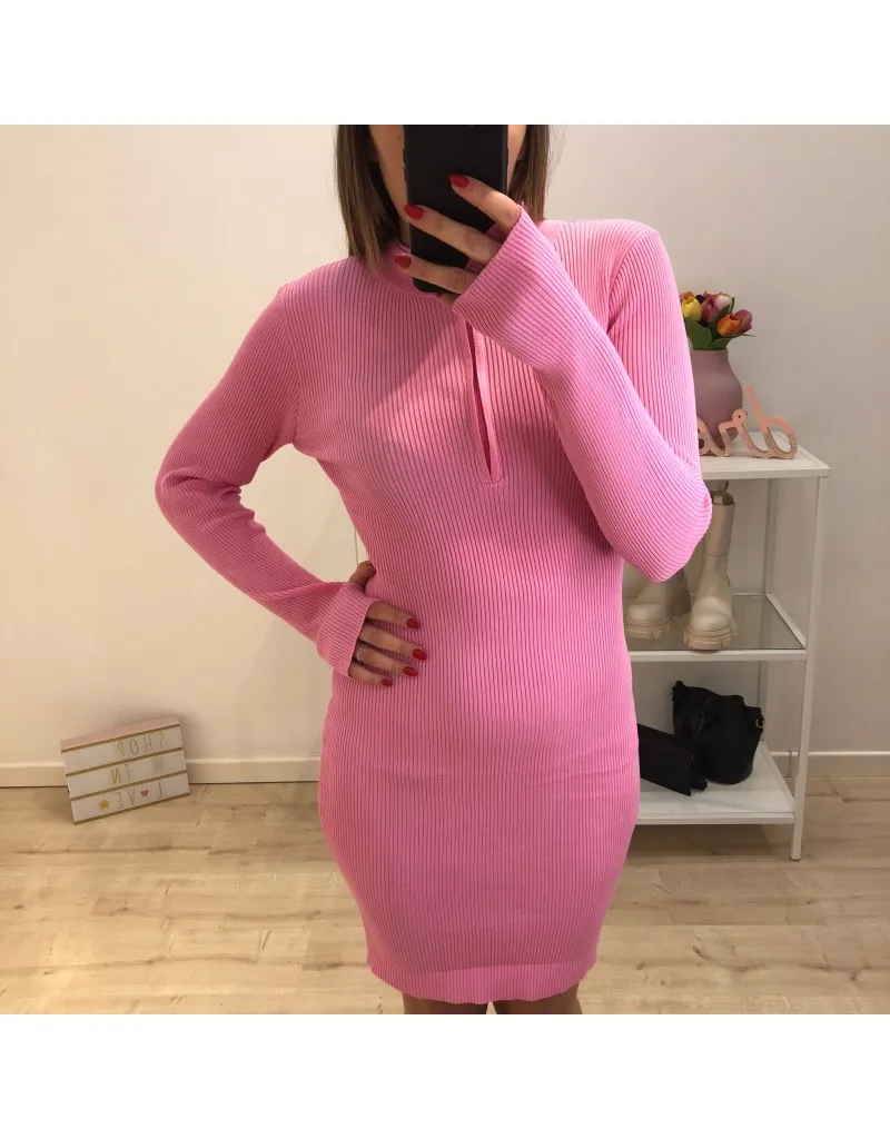DRESS COSTINE FUCSIA