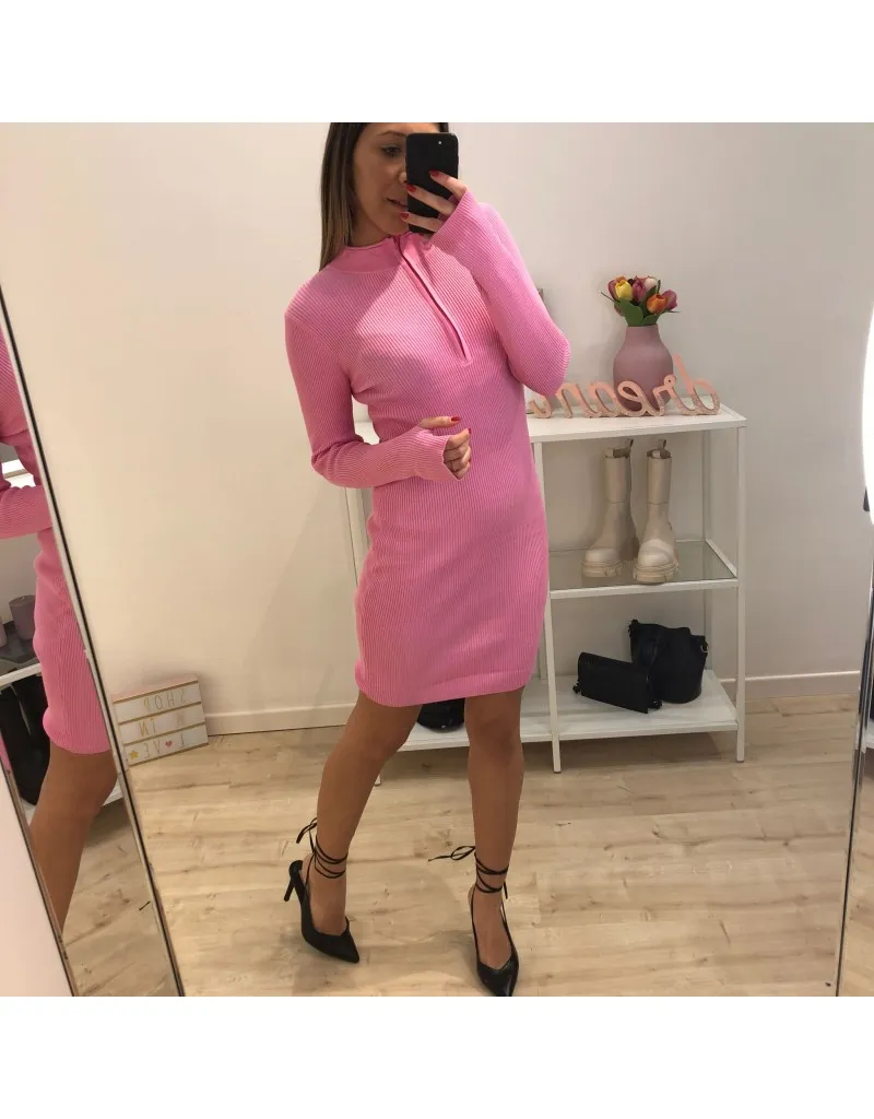 DRESS COSTINE FUCSIA