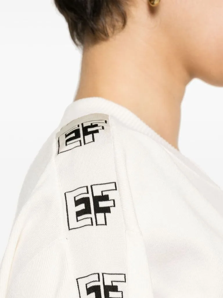 elisabetta franchi Cardigan con logo