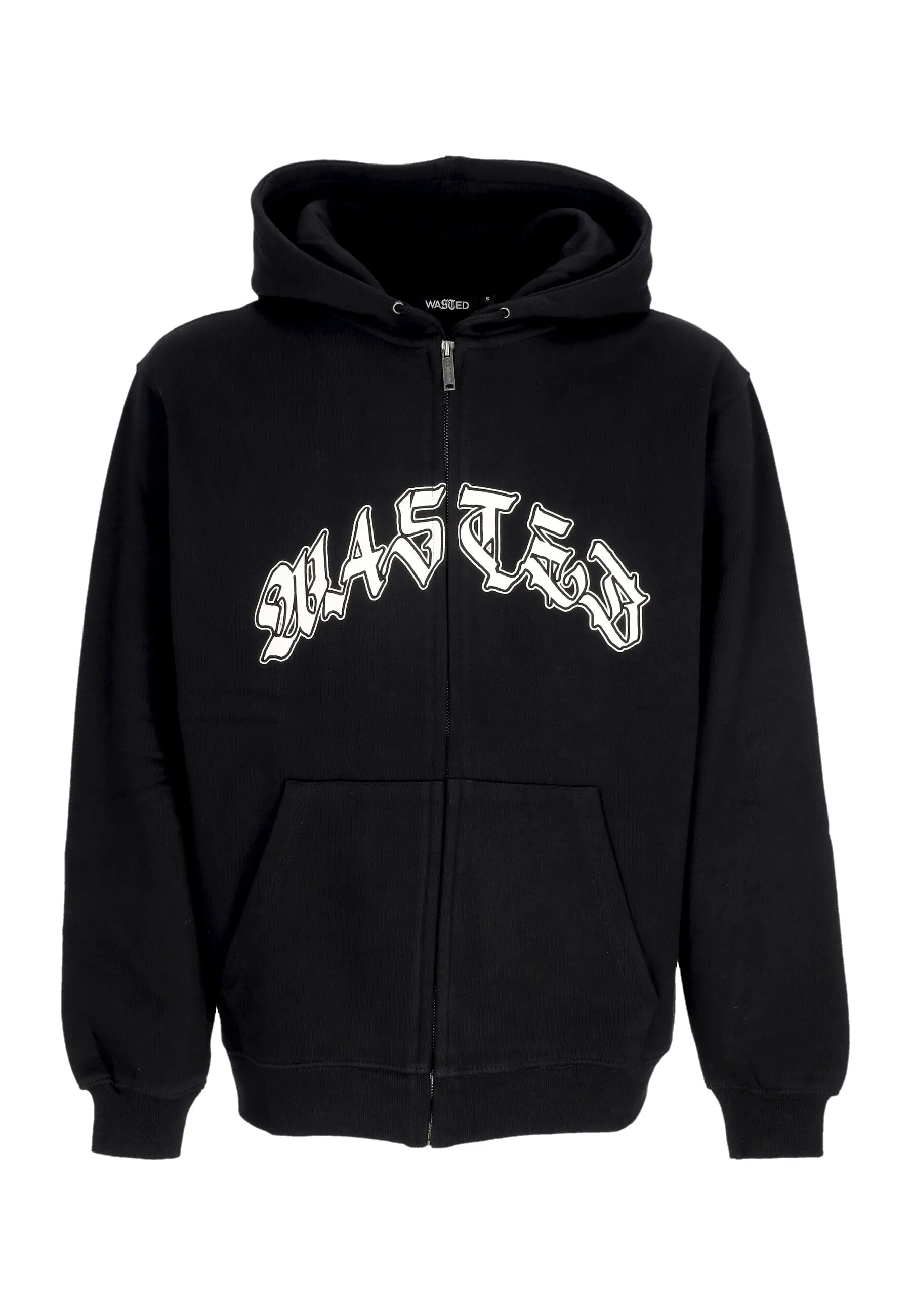 Felpa Cappuccio Zip Uomo Lethal Zip Hoodie Black