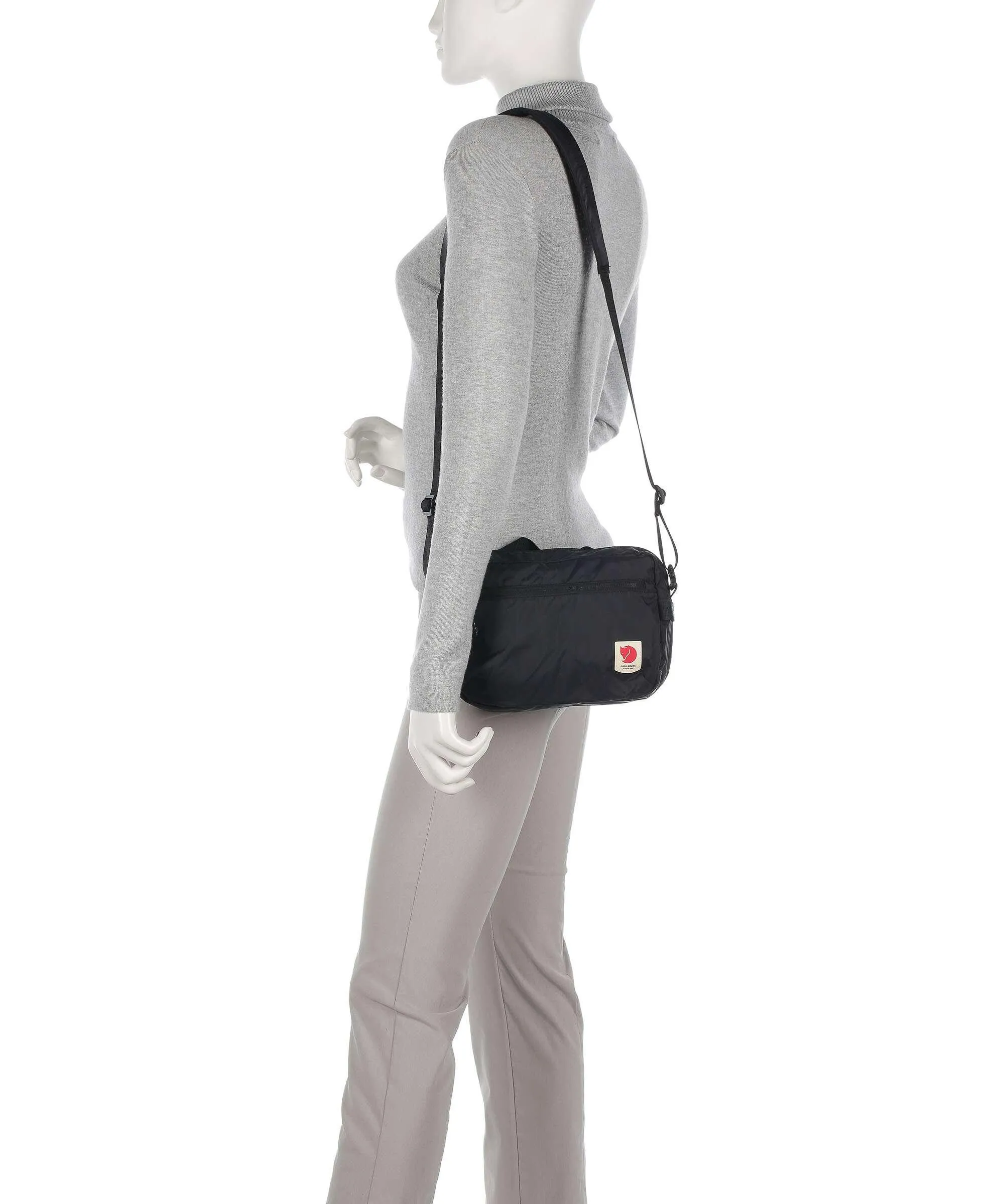  Fjällräven High Coast Borsa a tracolla poliammide riciclato nero  