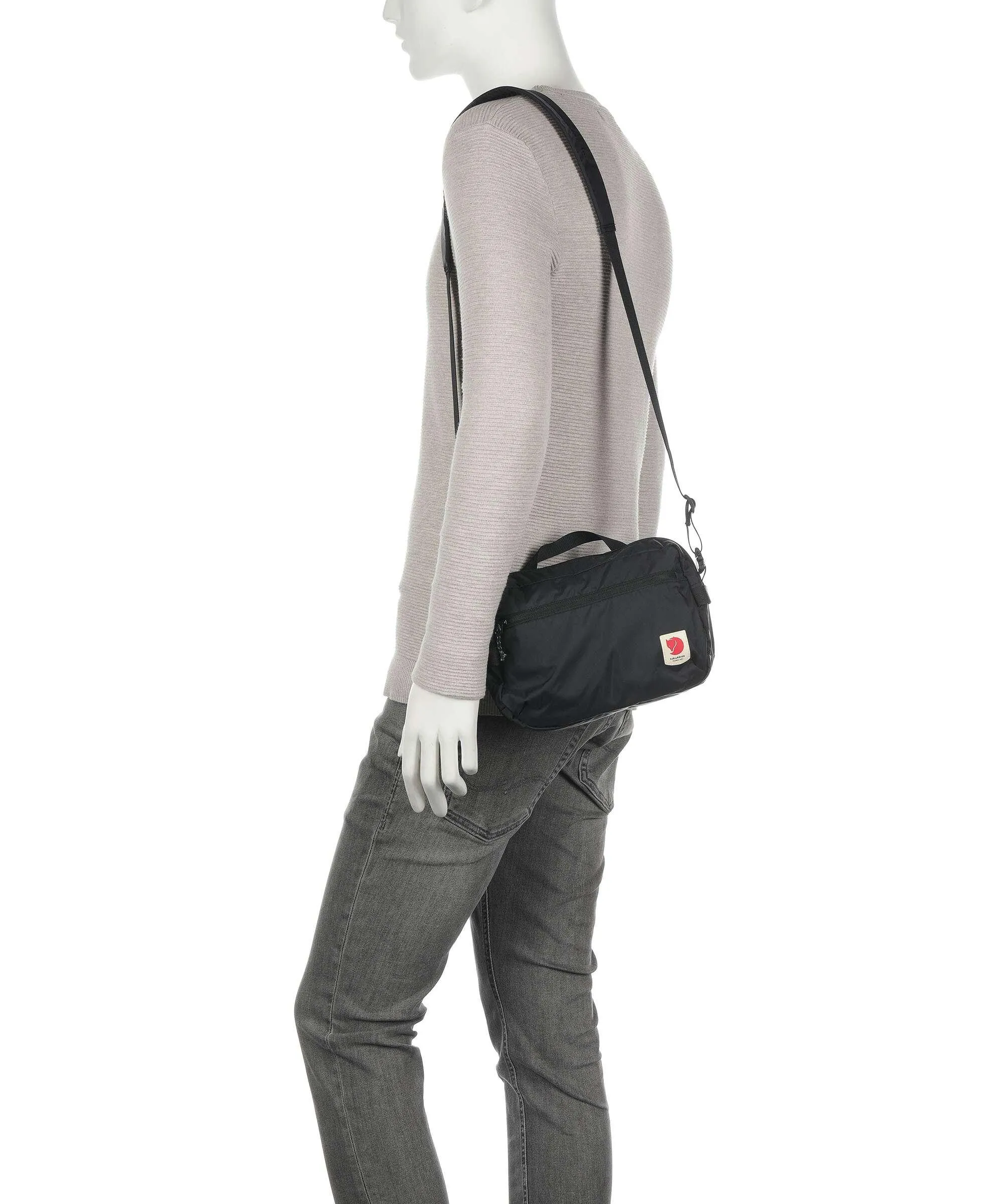  Fjällräven High Coast Borsa a tracolla poliammide riciclato nero  