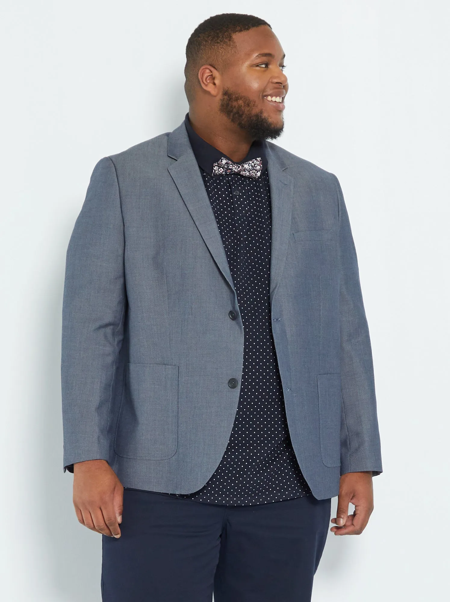 Giacca da completo regular - blu nero