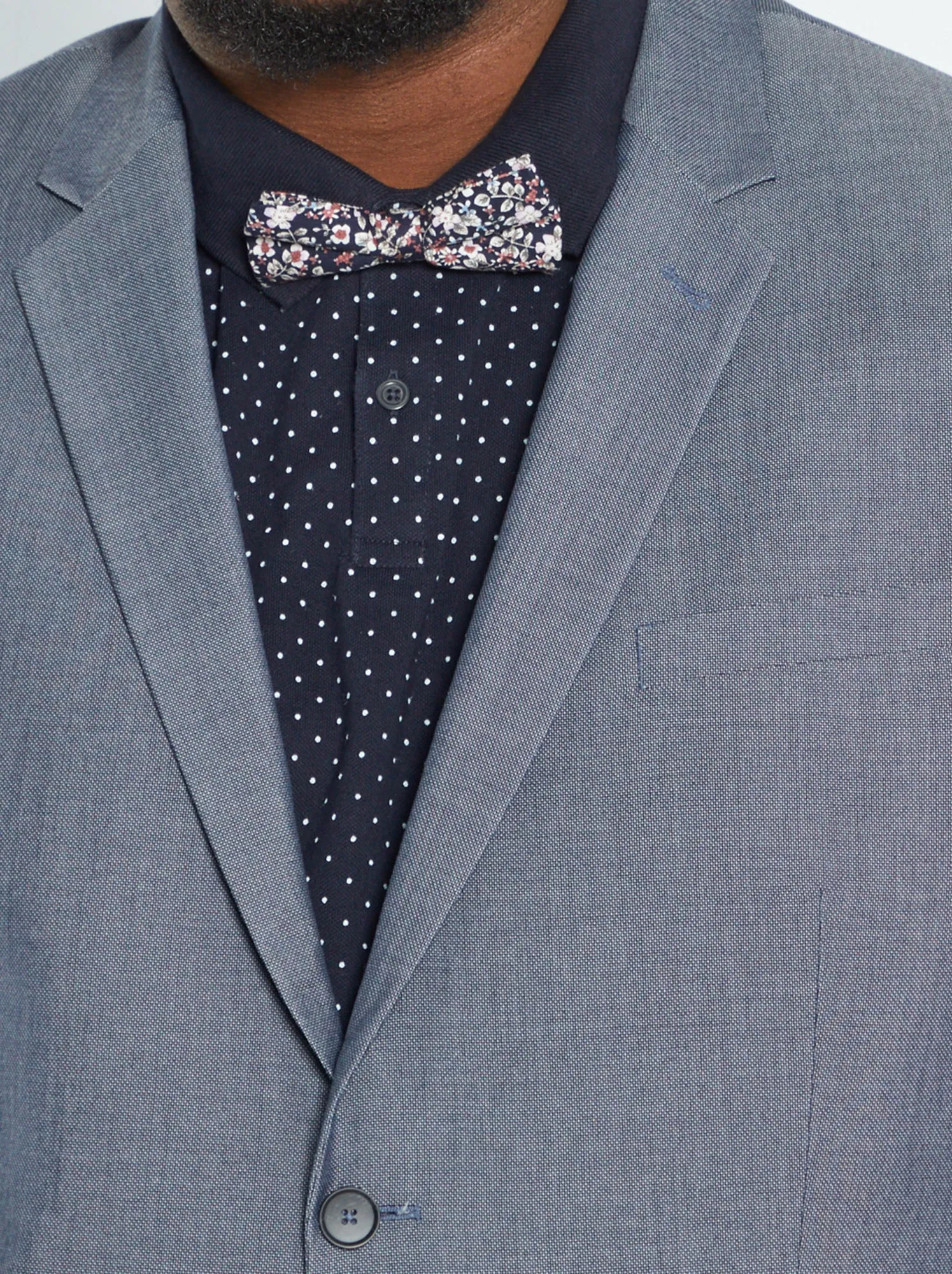 Giacca da completo regular - blu nero