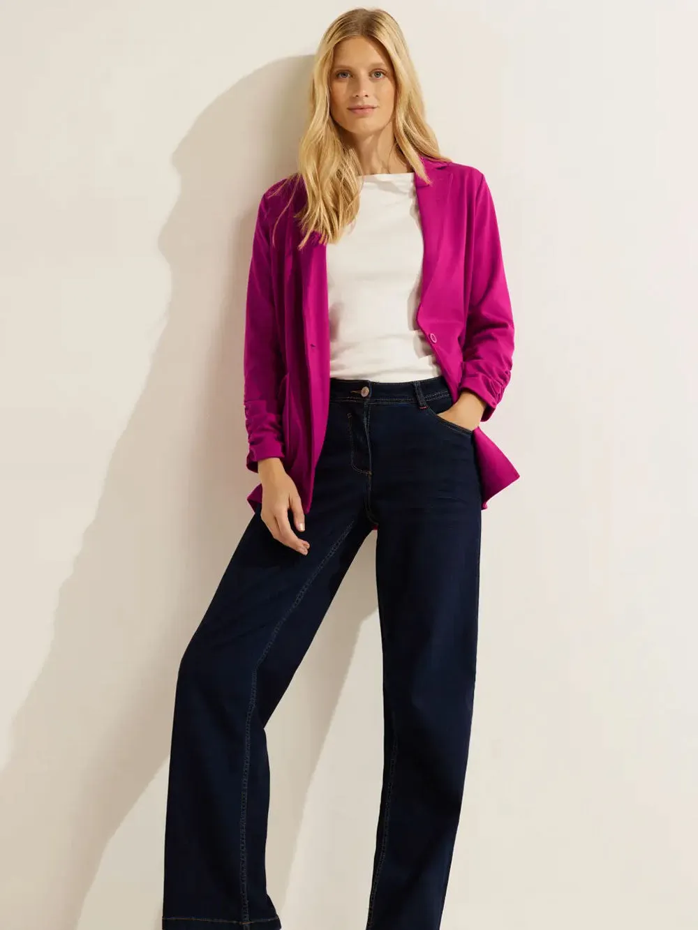 Giacca Donna blazer oversize rosa