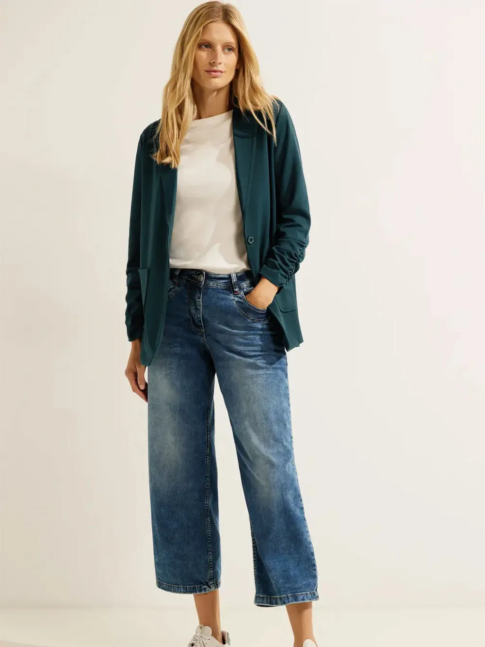 Giacca Donna blazer oversize verde