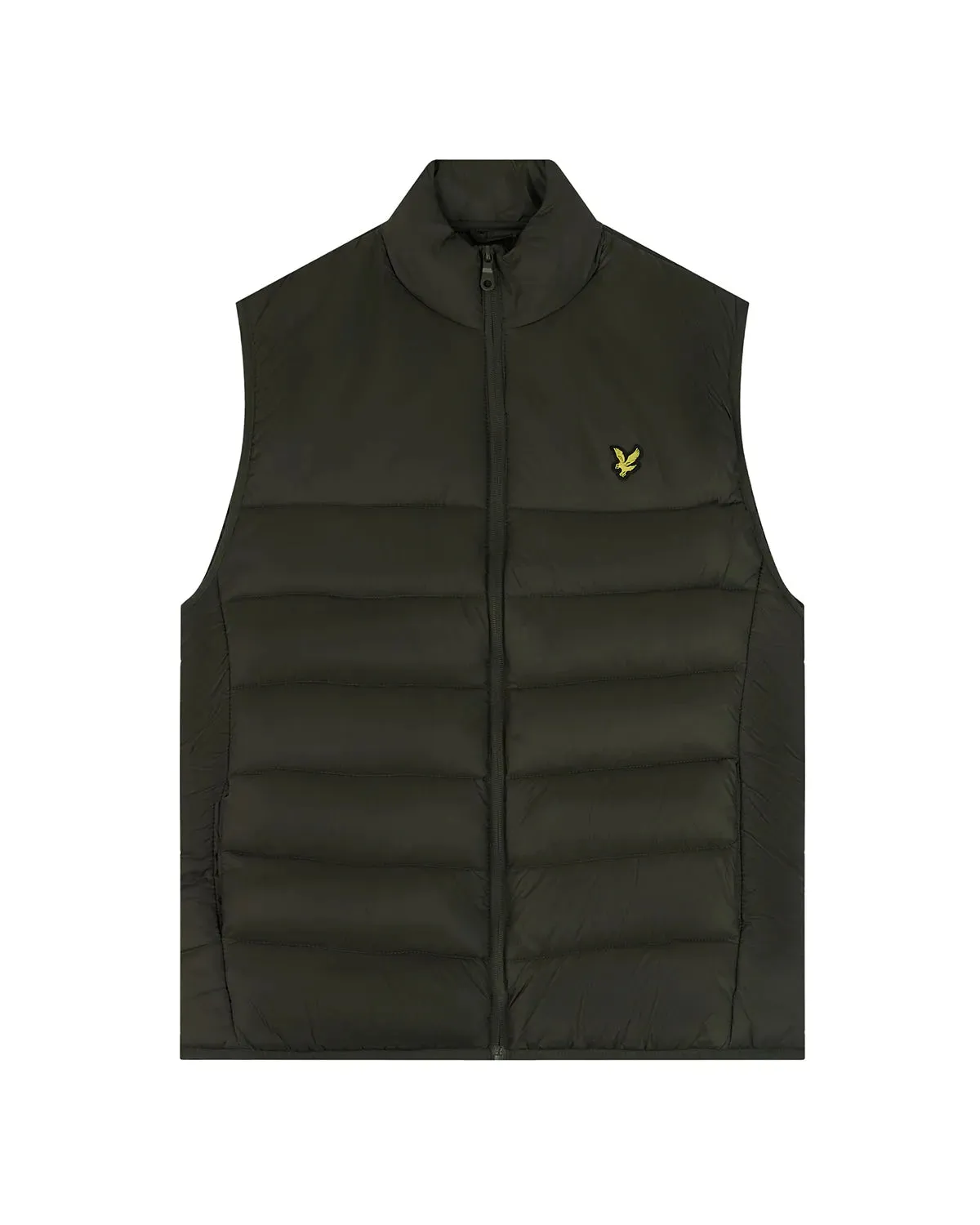 Gilet Imbottito Lyle&Scott Verde Oliva da Uomo
