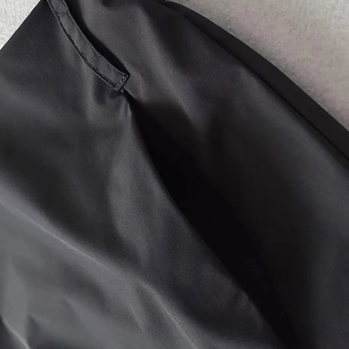 gonna lunga patchwork tinta unita a pieghe per donna Slim Casual vita alta divisa estate 2023 tasca Streetwear moda Lo