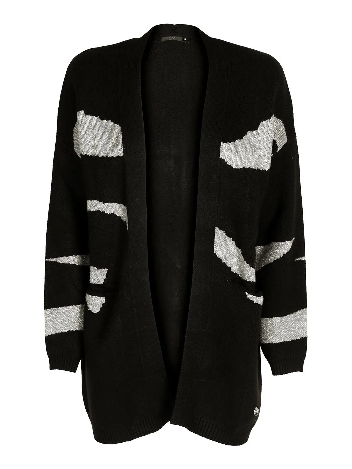 Griffai Cardigan femme tricoté avec lurex