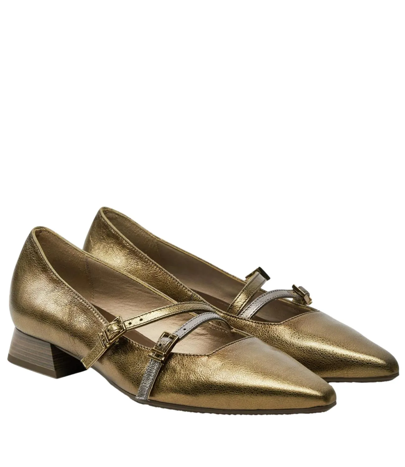 Hispanitas Scarpe Oro Donna