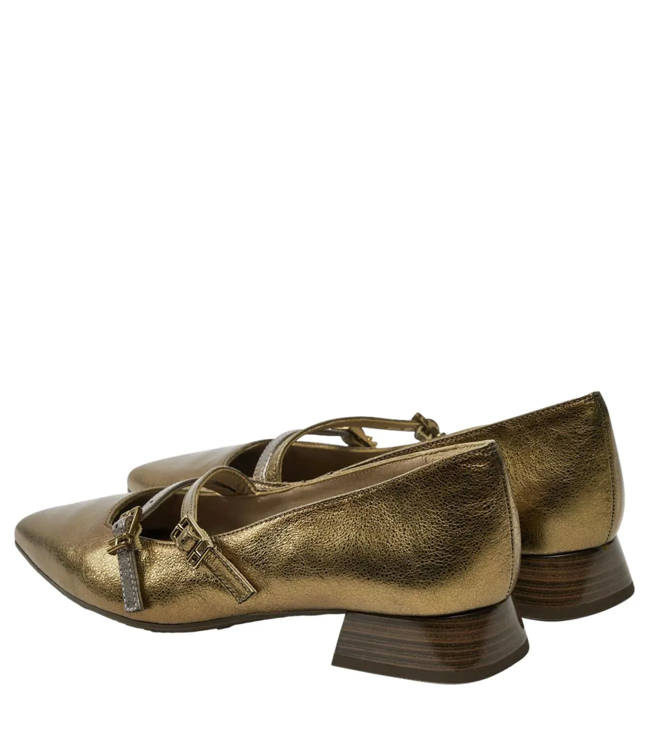 Hispanitas Scarpe Oro Donna