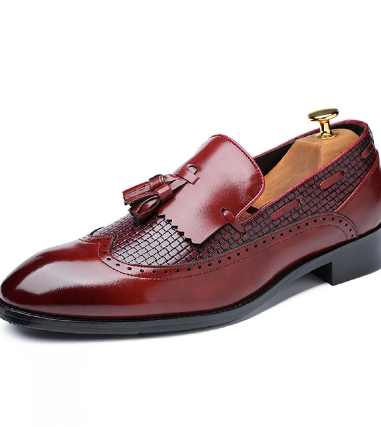 I più nuovi mocassini con nappine da uomo scarpe eleganti italiane mocassino casual per uomo slipon scarpe da festa di nozze sca