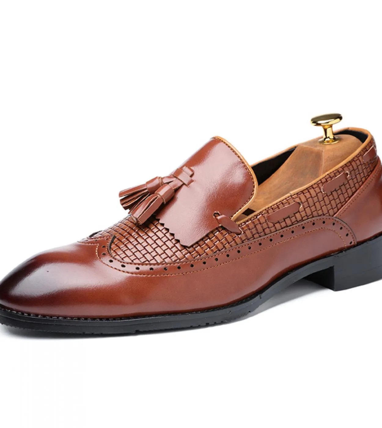 I più nuovi mocassini con nappine da uomo scarpe eleganti italiane mocassino casual per uomo slipon scarpe da festa di nozze sca