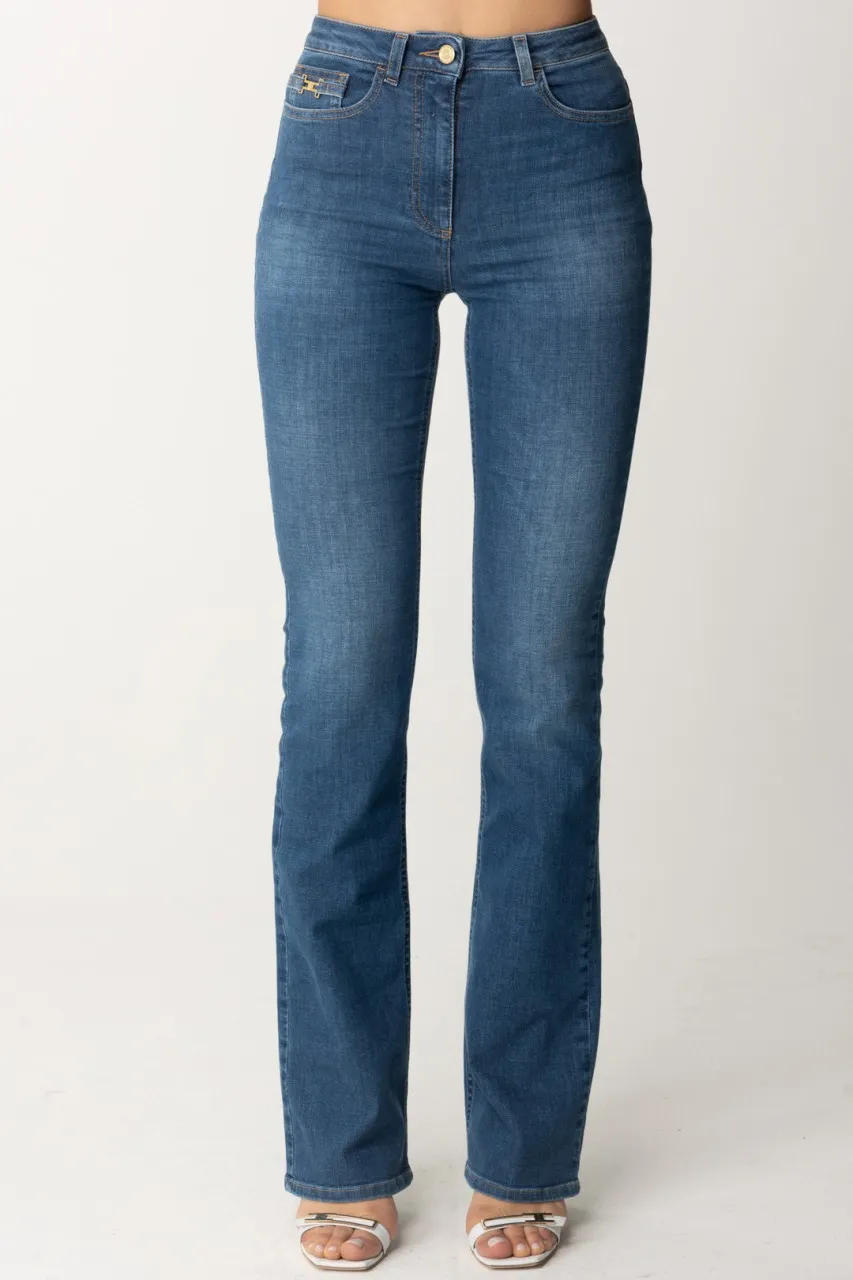 Jeans a zampa Blue denim