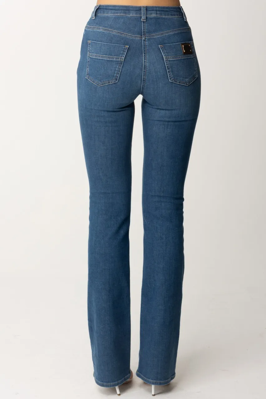 Jeans a zampa Blue denim