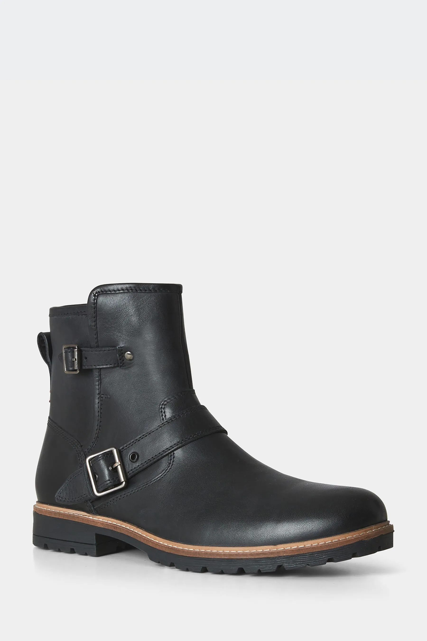 Joe Browns - Chelsea stile motociclista in pelle Stivali