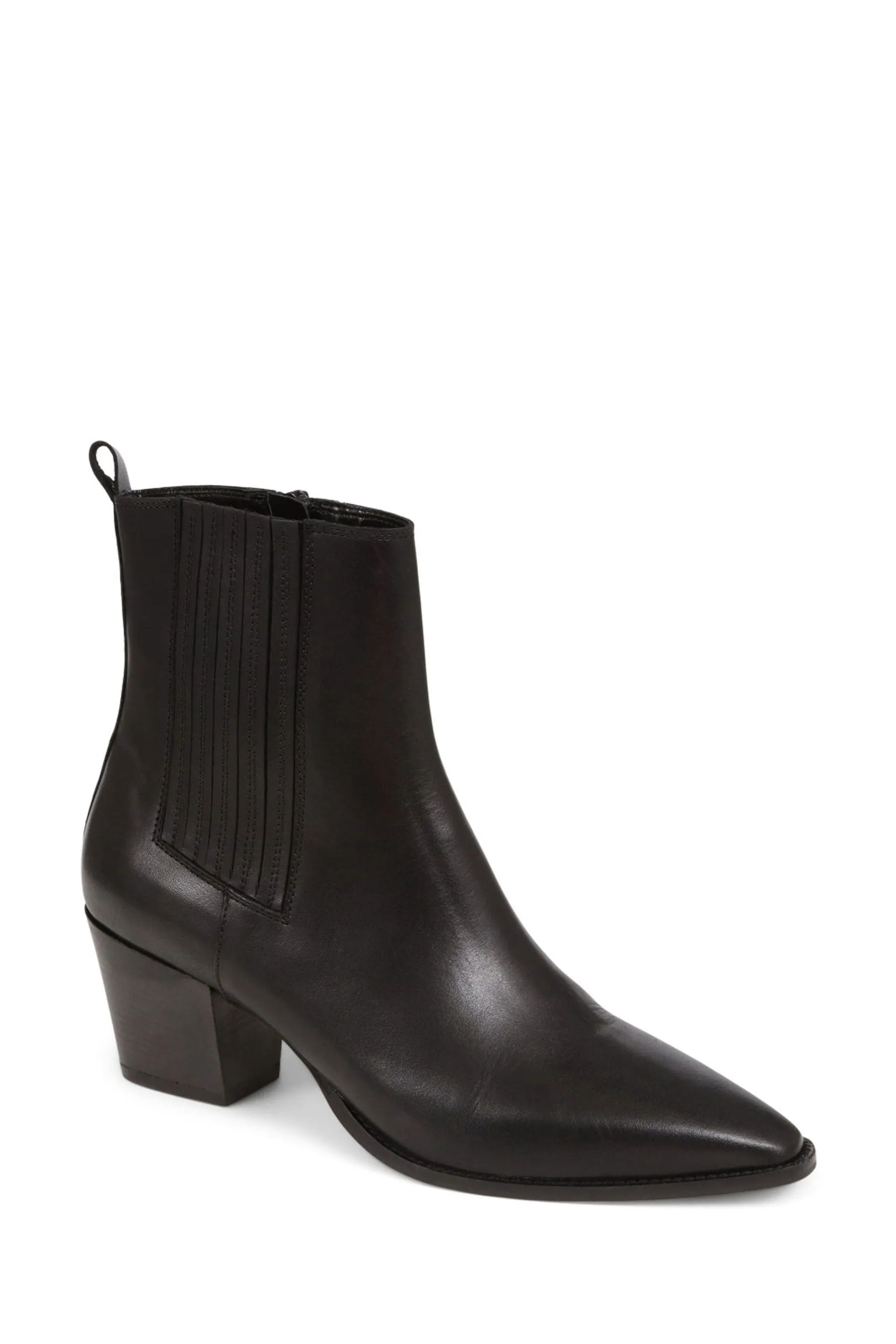 Jones Bootmaker Lizia - Nero in pelle con tacco - Stivaletti