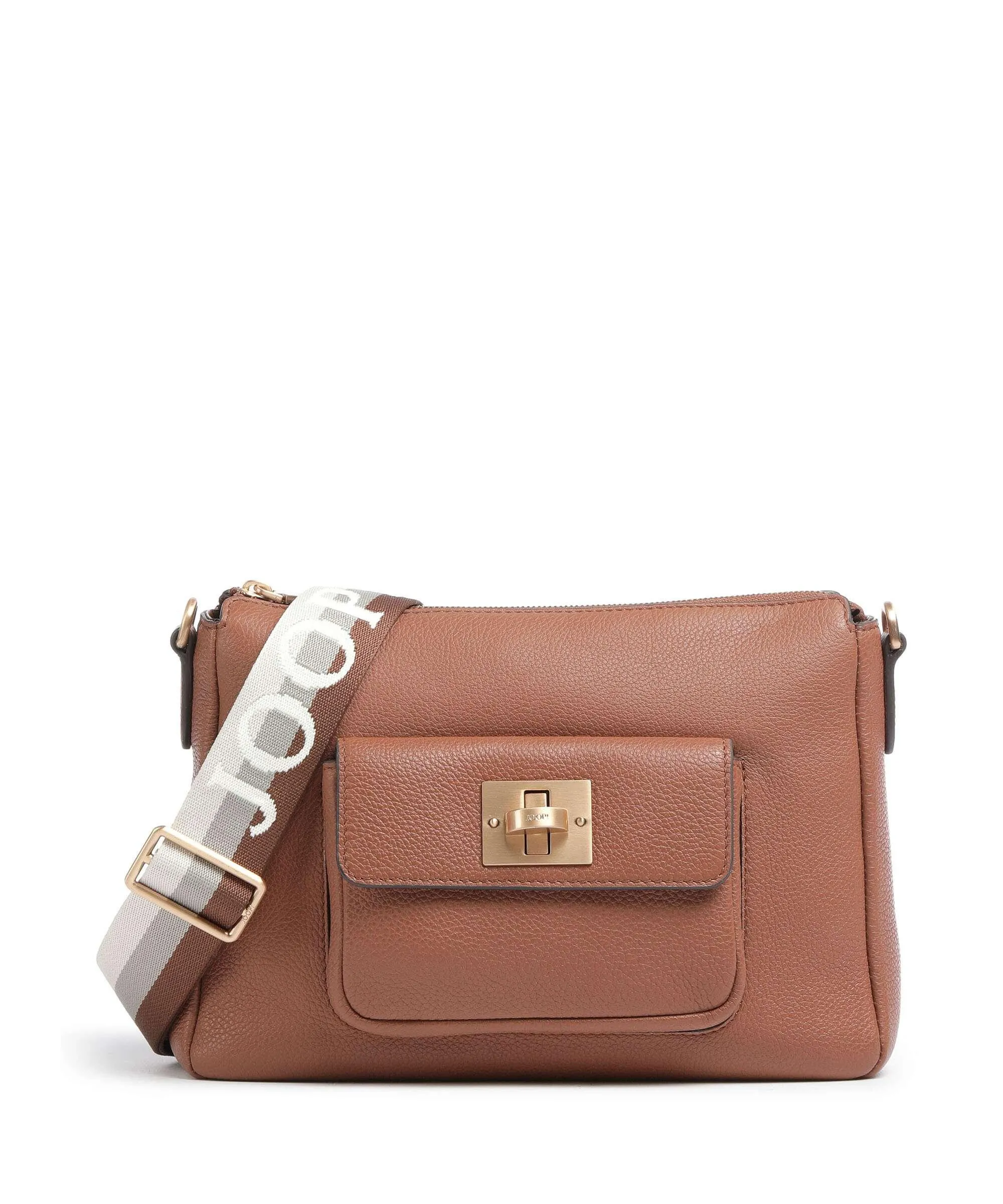 JOOP! Carino Jasmina Borsa a tracolla pelle granulata marrone  
