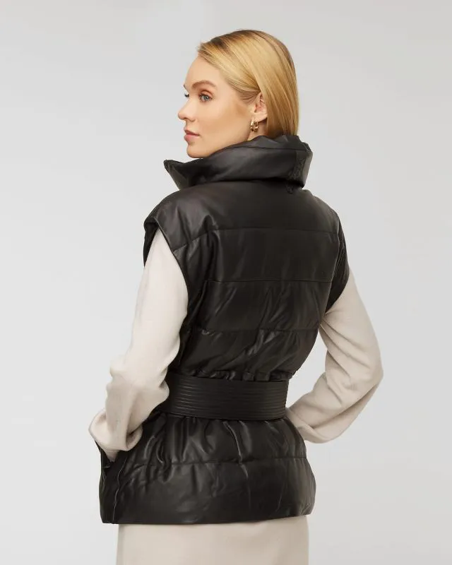 Kamizelka skórzana MACKAGE ZERINA-DL P001084-1