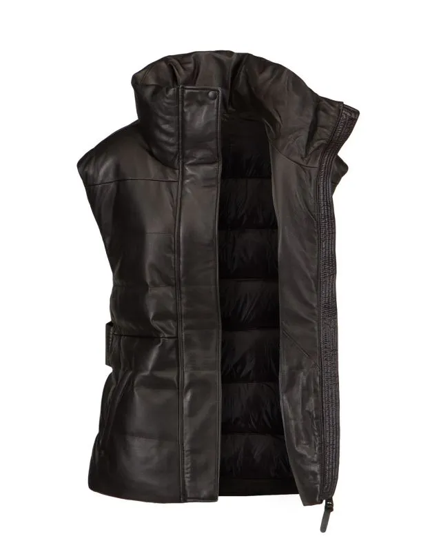 Kamizelka skórzana MACKAGE ZERINA-DL P001084-1