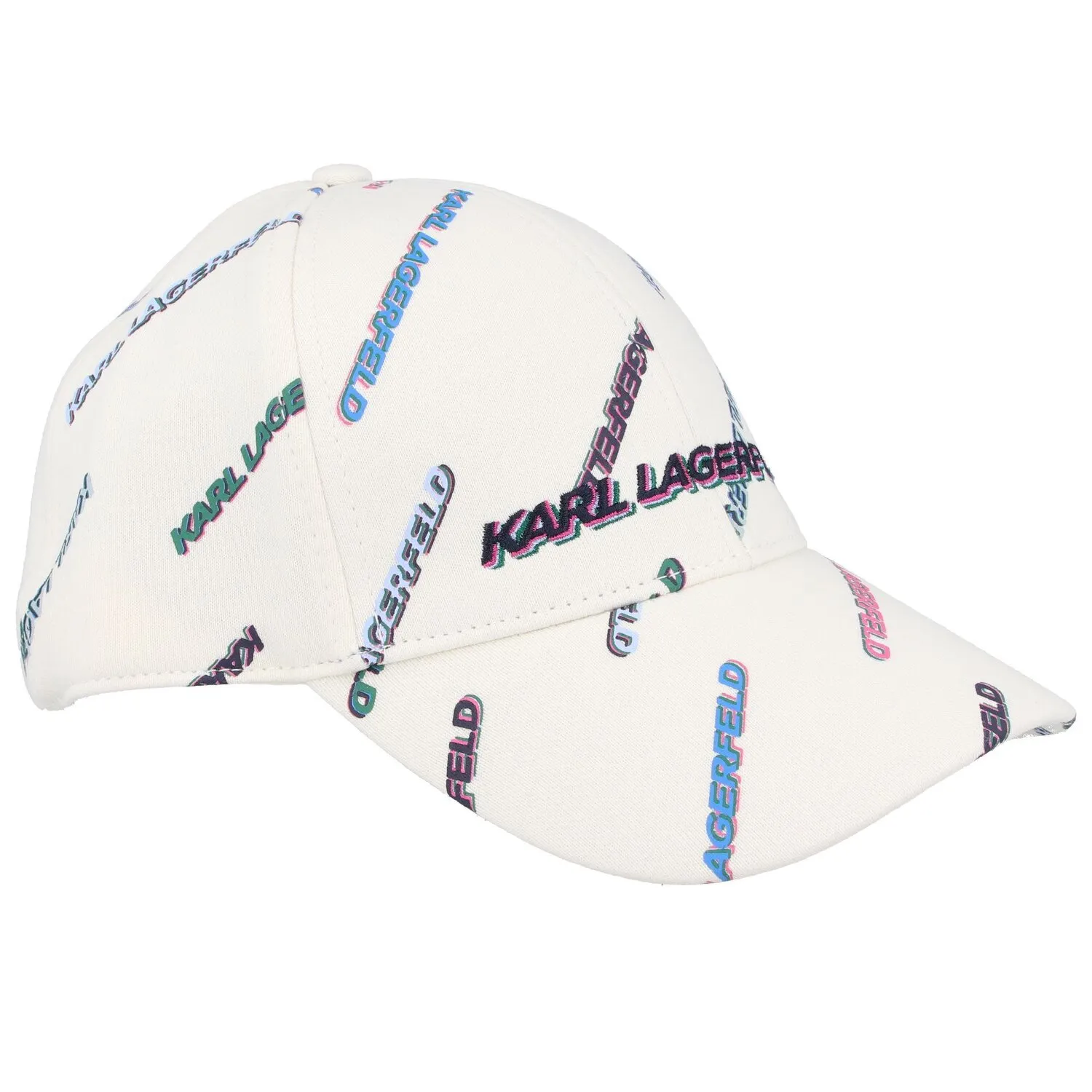 Karl Lagerfeld Berretto da baseball futuristico 30 cm