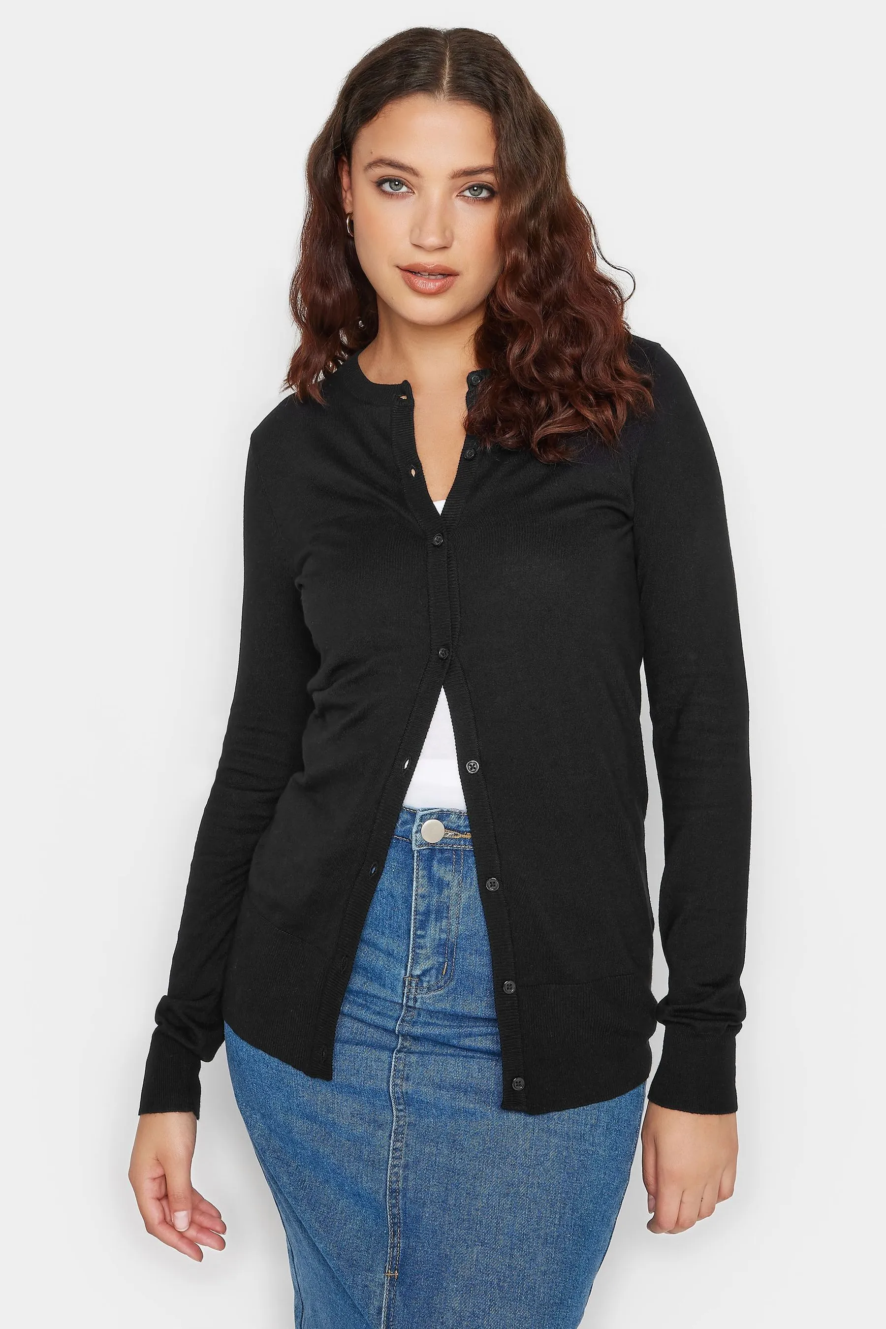 Long Tall Sally - Cardigan girocollo