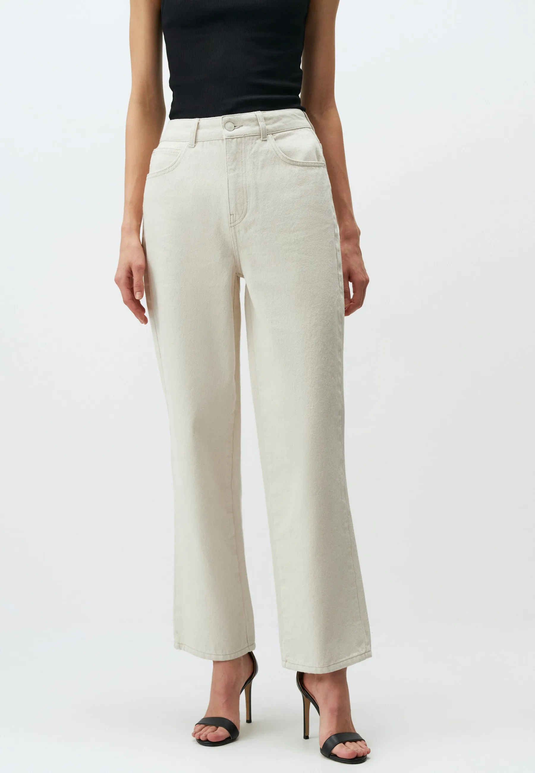 LOOSE FIT  - Jeans a zampa