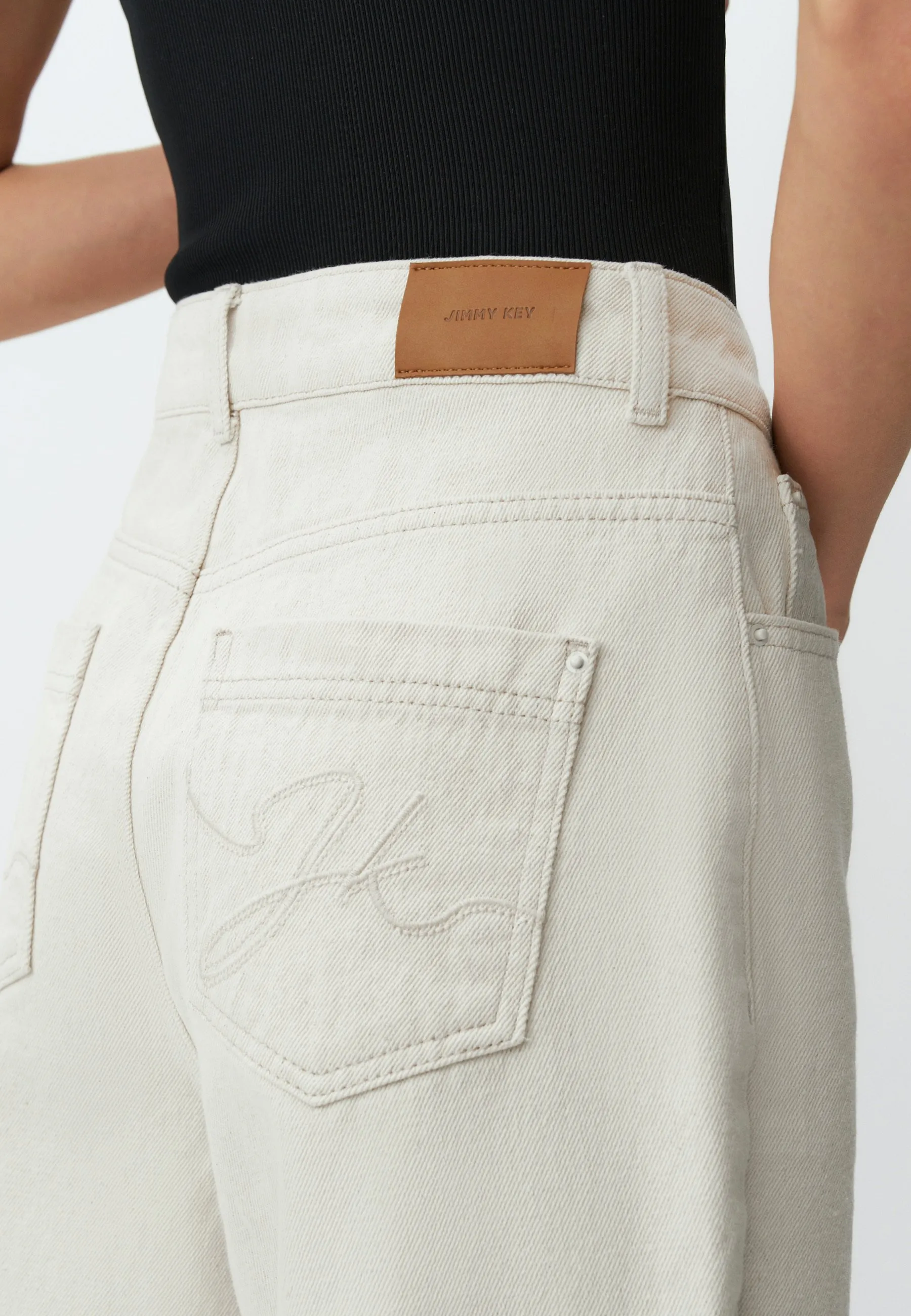 LOOSE FIT  - Jeans a zampa