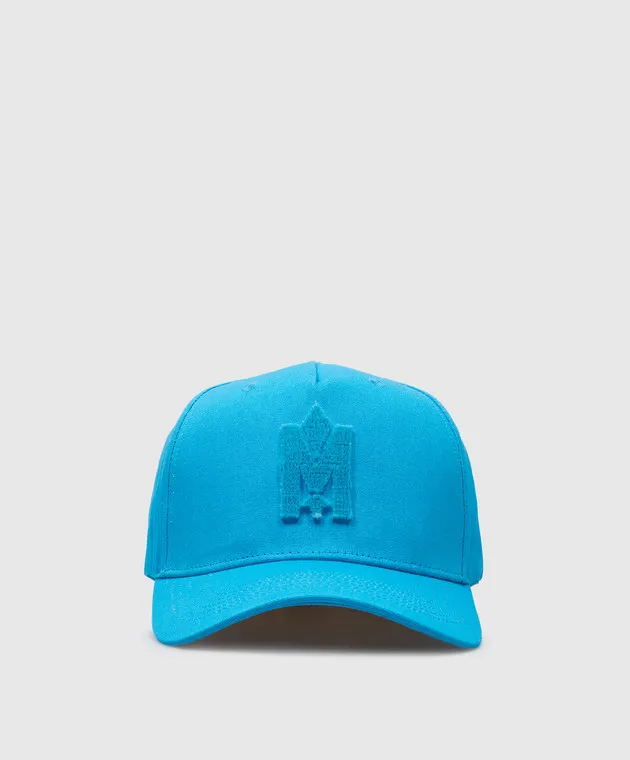 Mackage Cappellino ANDERSON-V blu con toppa logo testurizzata ANDERSONVM