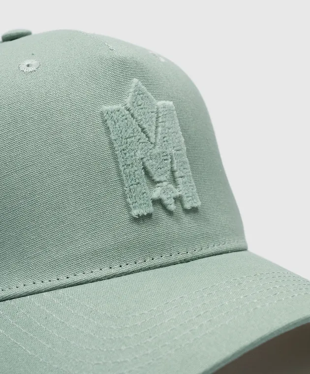 Mackage Cappellino ANDERSON-V verde con toppa logo testurizzata ANDERSONVM