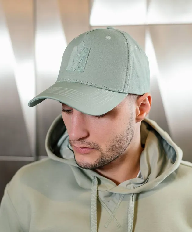 Mackage Cappellino ANDERSON-V verde con toppa logo testurizzata ANDERSONVM