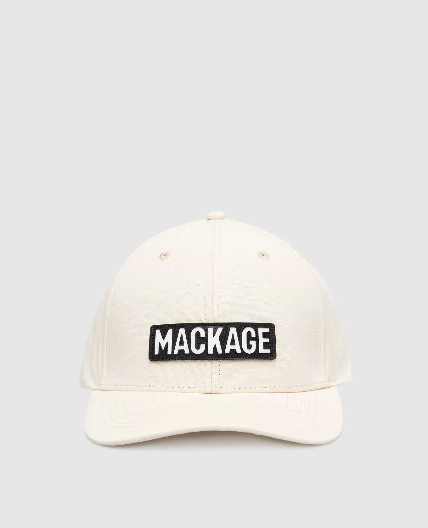 Mackage Cappellino beige Anderson-SB con patch logo ANDERSONSB
