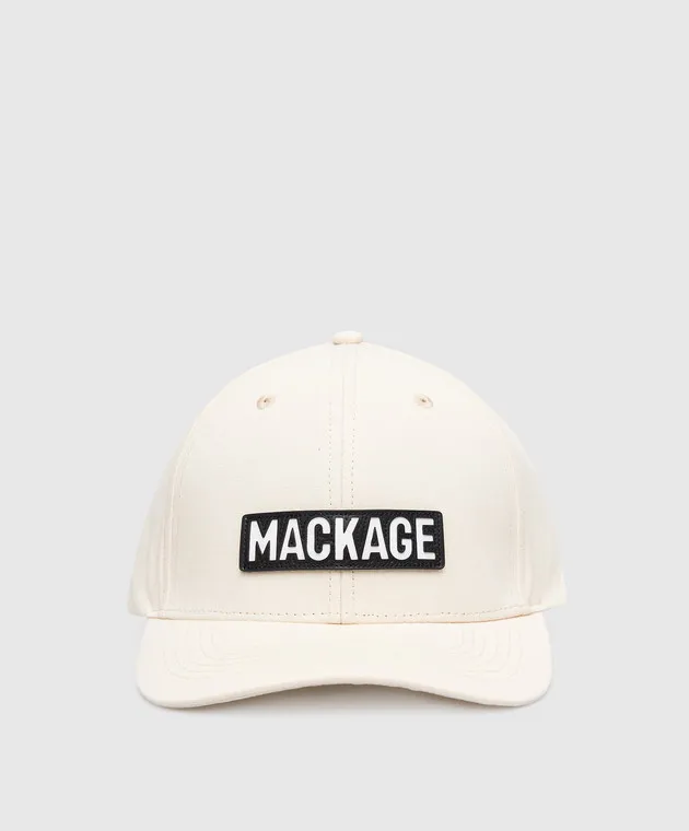 Mackage Cappellino beige Anderson-SB con patch logo ANDERSONSB