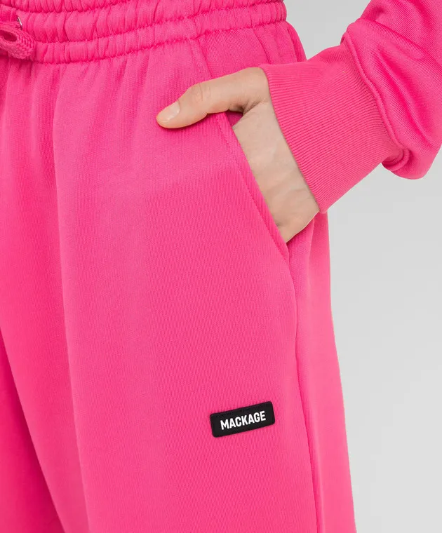 Mackage Pantaloni della tuta rosa PRESLEY