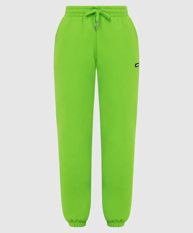 Mackage Pantaloni della tuta verdi PRESLEY
