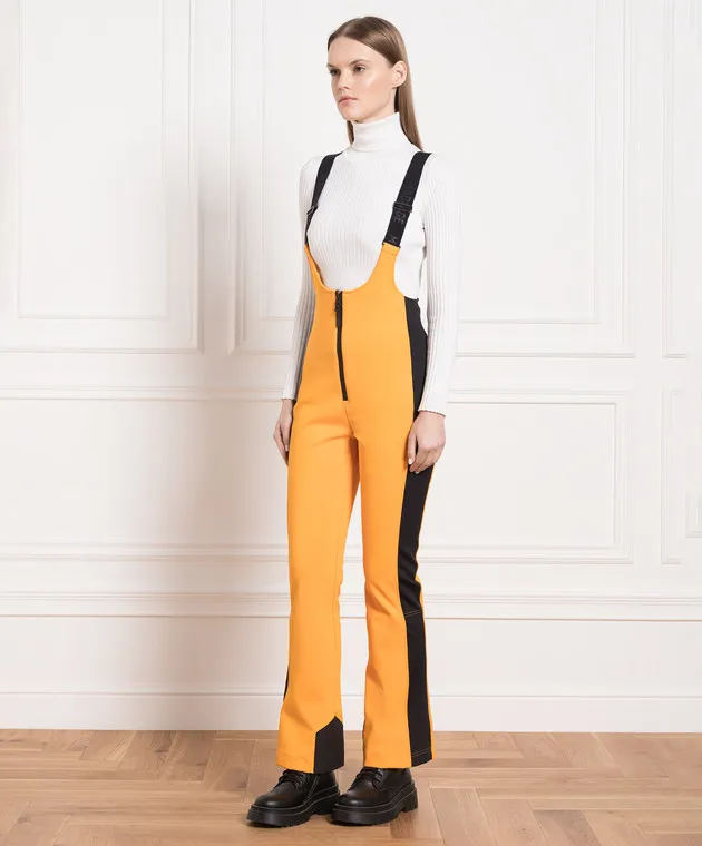 Mackage Tuta da sci GIA arancione con strisce a contrasto GIA