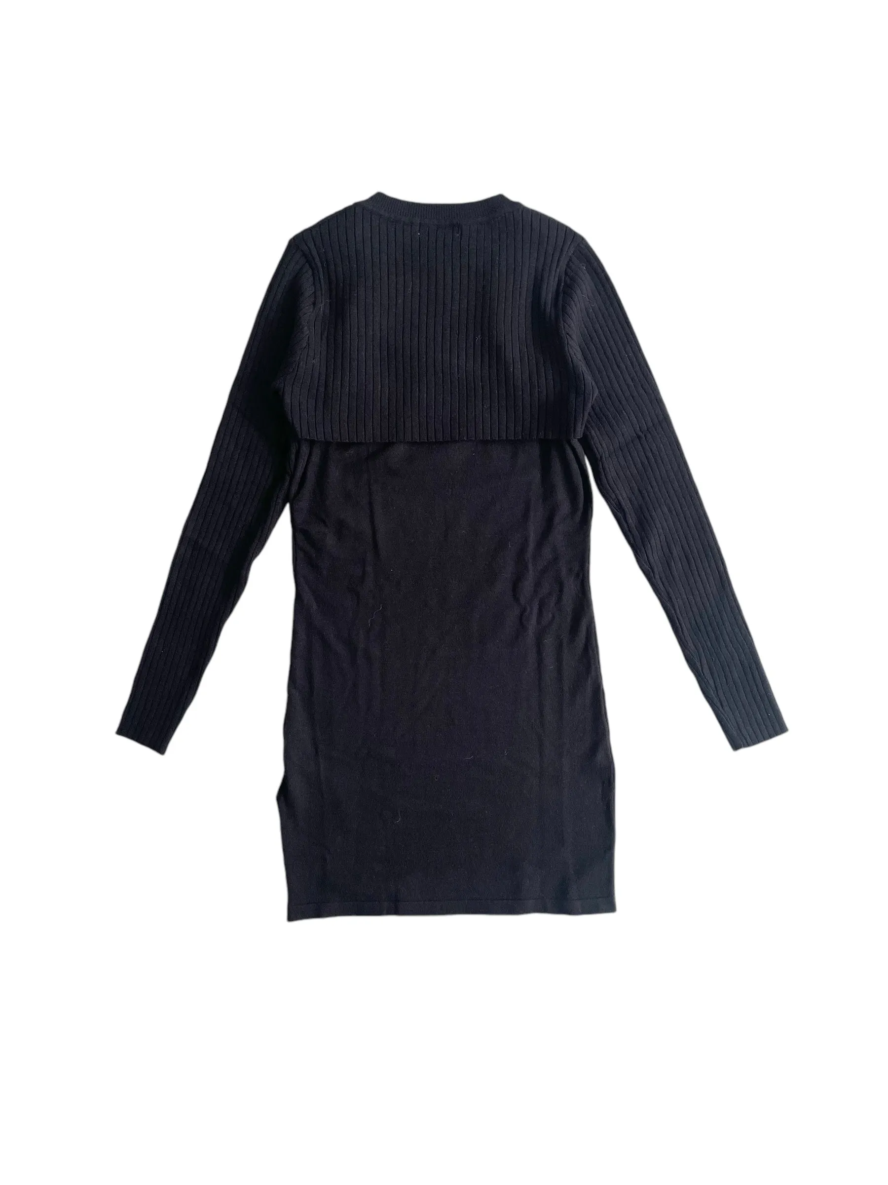 Maglia + vestito nero per bambina