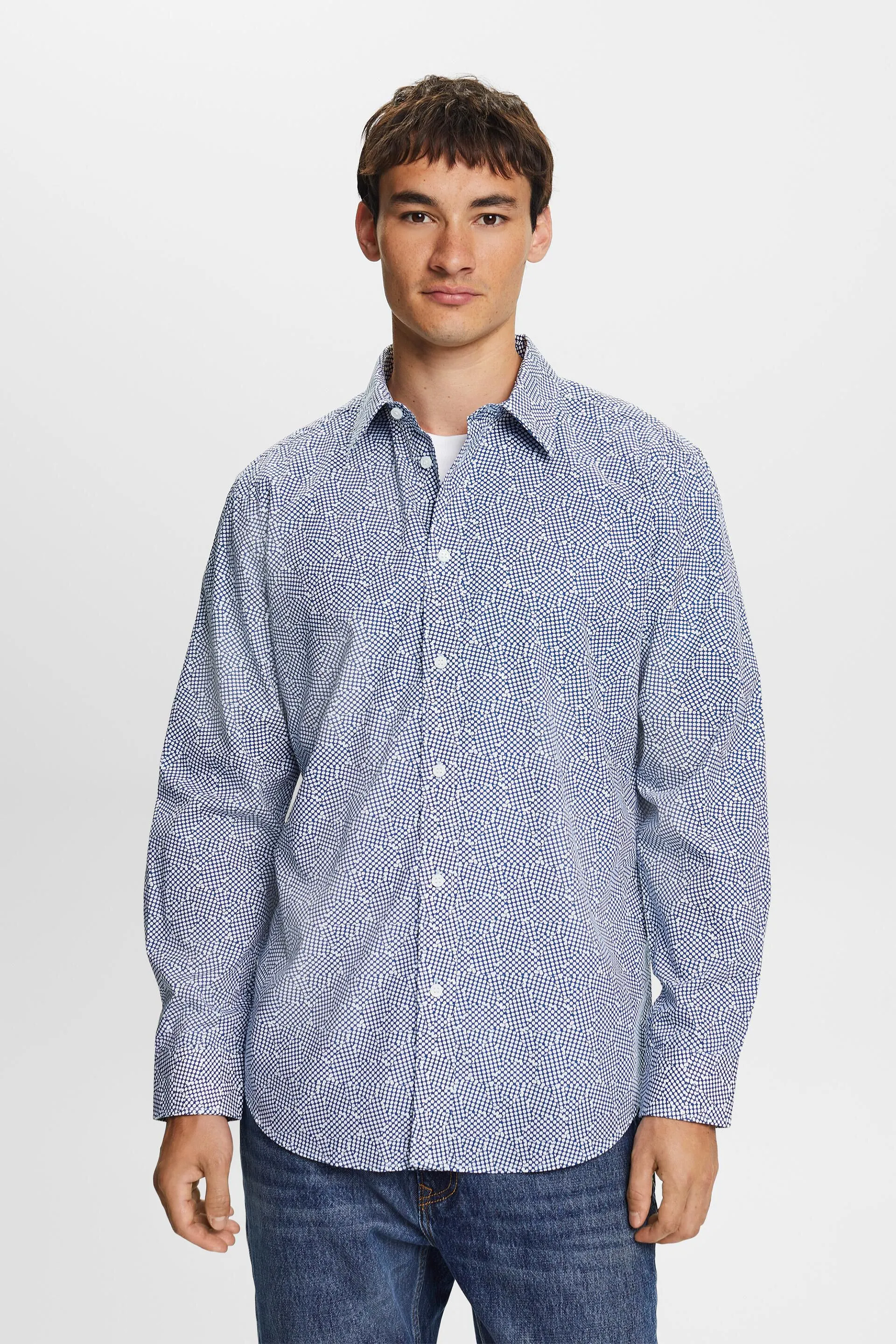 Maglia a fantasia, 100% cotone