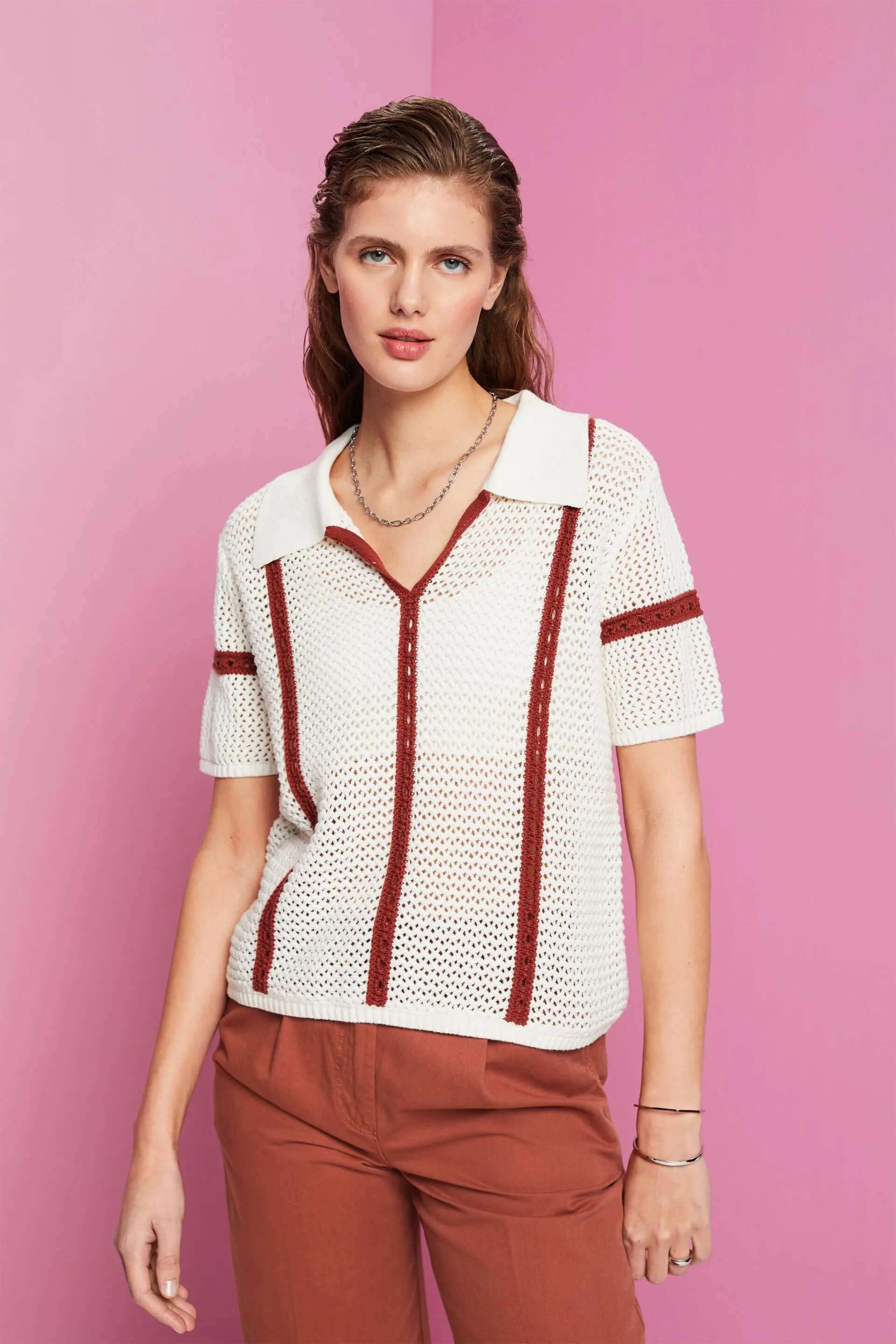 Maglia polo a maniche corte
