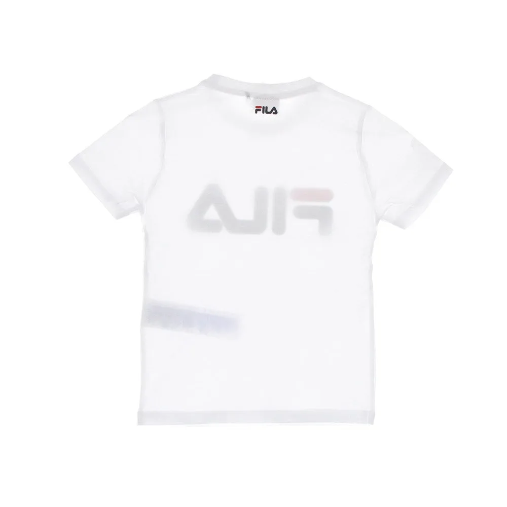 Maglietta Bambino Sala Classic Logo Tee Bright White