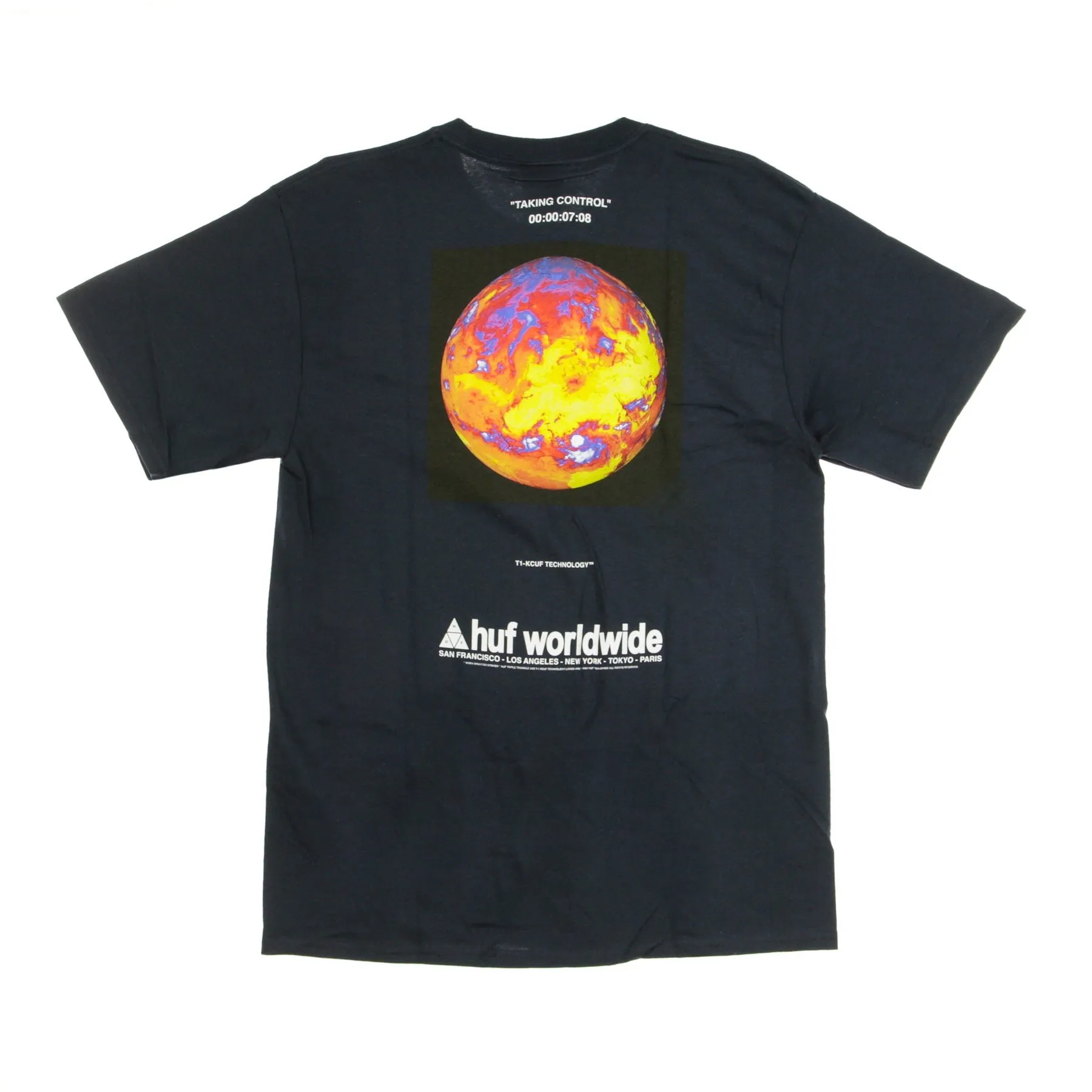 Maglietta Uomo Taking Control Tee French Navy