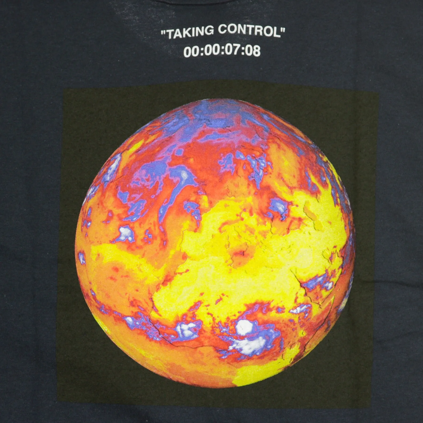 Maglietta Uomo Taking Control Tee French Navy