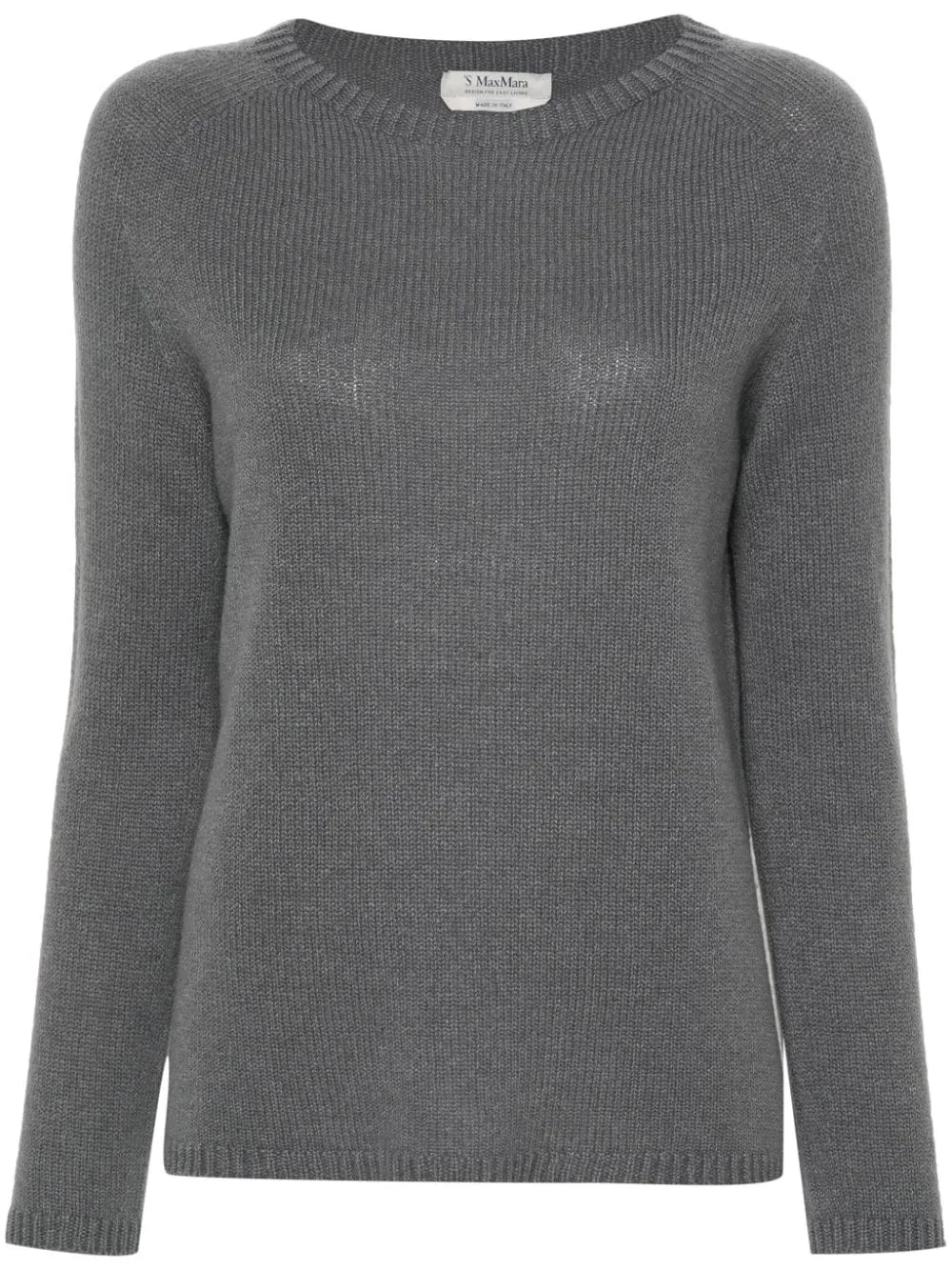 Maglione a girocollo georg in grigio - donna